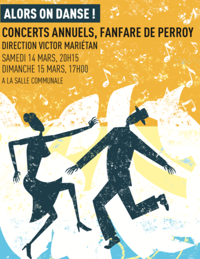 Affiche de la soirée